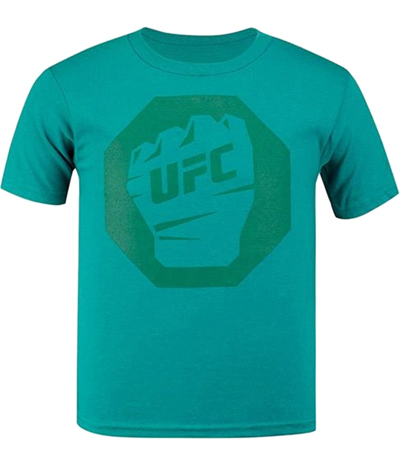 UFC Boys Fist Inside Logo Graphic T-Shirt in Green