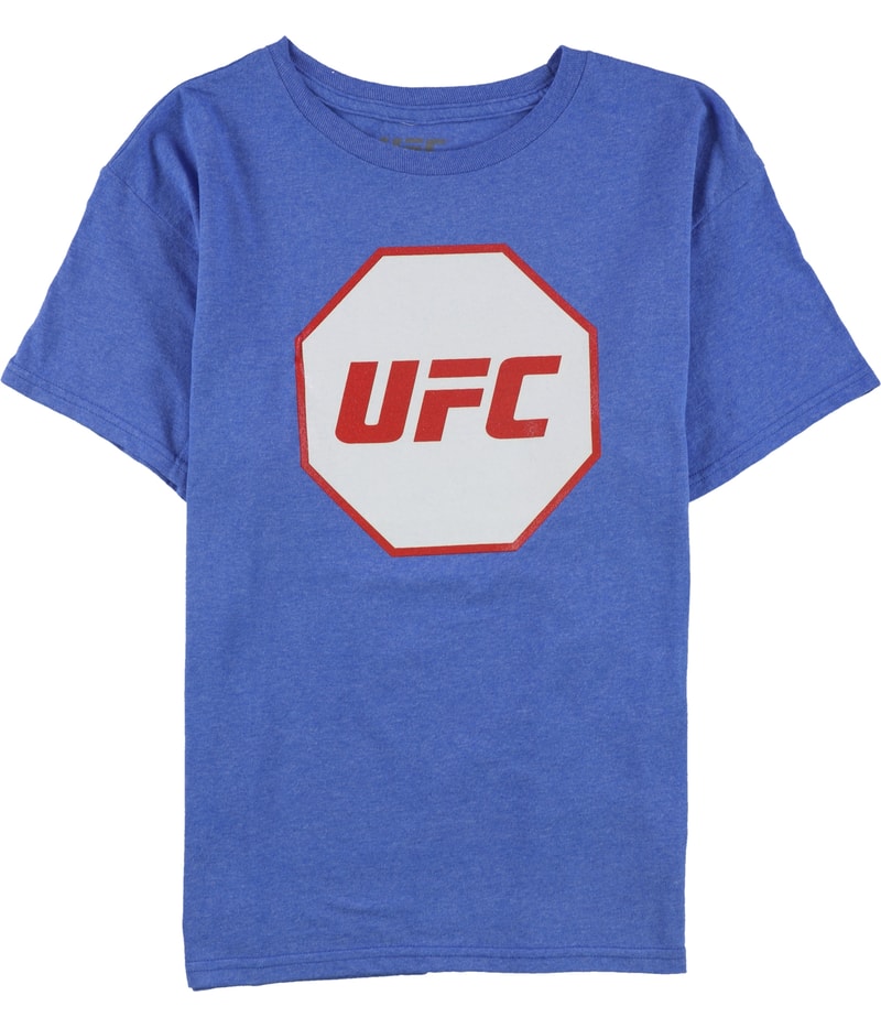 UFC Boys Octagon Logo Graphic T-Shirt in Blue