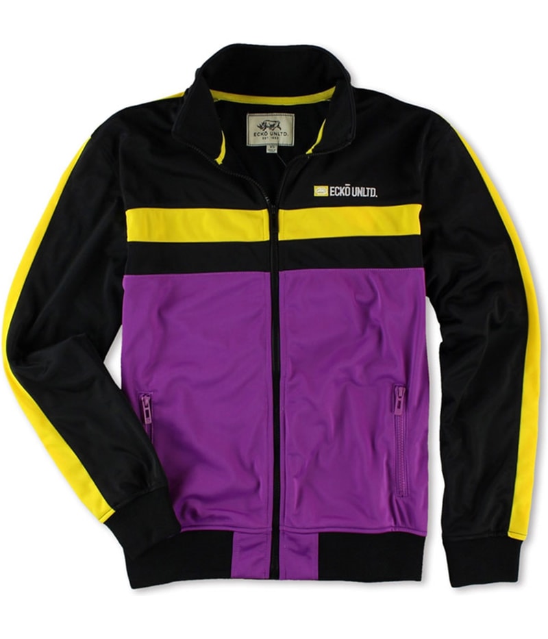 Ecko Unltd. Mens Poly Tricot Track Jacket