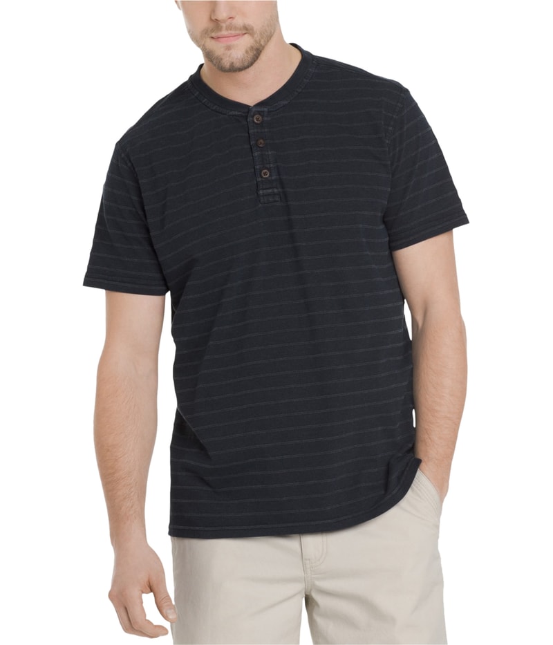 G.H. Bass & Co. Mens Jack Mountain Textured Henley Shirt