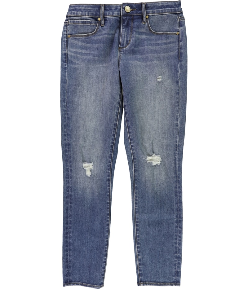 Articles of Society Womens Suzy Tapered Skinny Jeans in Blue
