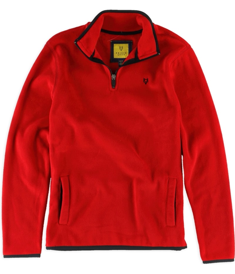 Aeropostale Mens Logo Fleece Jacket in Red