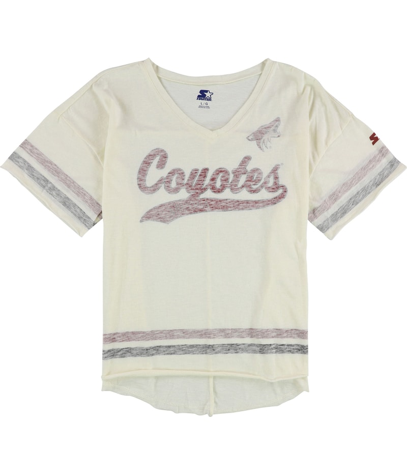 STARTER Womens Arizona Coyotes Graphic T-Shirt in Ivory
