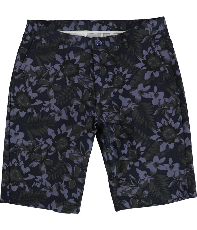 Paisley & Gray Mens Floral-Print Casual Walking Shorts