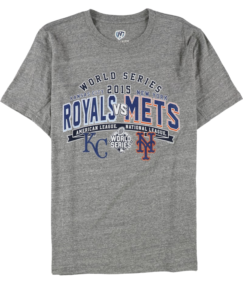 Hands High Mens World Series 2015 Graphic T-Shirt in Gray