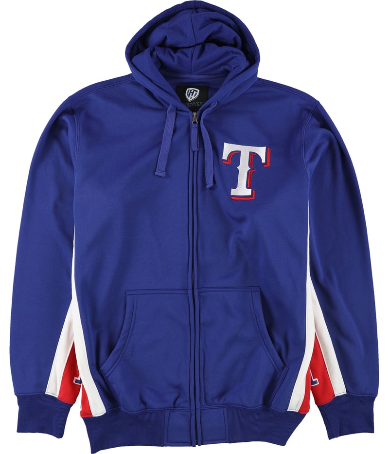 Hands High Mens Texas Rangers Hoodie Sweatshirt in Blue