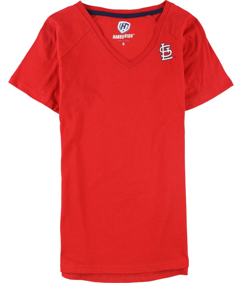 Hands High Womens St.Louis Cardinals Graphic T-Shirt in Red