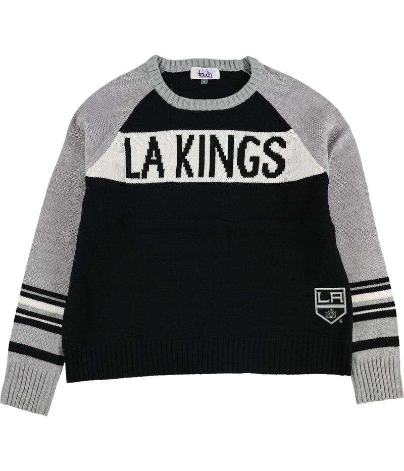 Touch Womens LA Kings Knit Sweater in Black