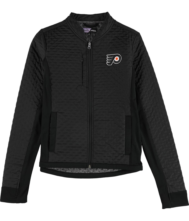 Touch Womens Project Runway Allstars Philadelphia Flyers Jacket in Black