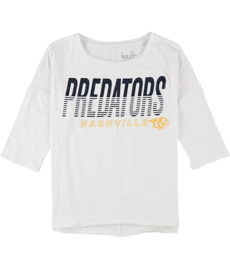 Touch Womens Nashville Predators Graphic T-Shirt in White