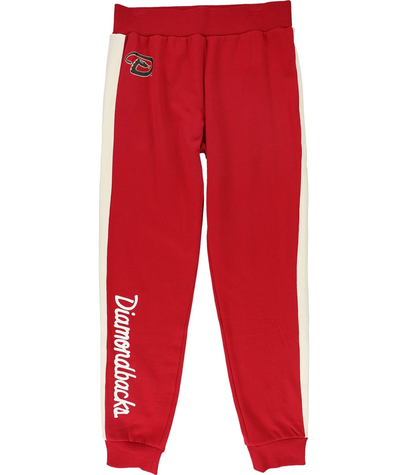 Touch Womens Arizona Diamondbacks Straight Leg Jogger Athletic Pants in Red
