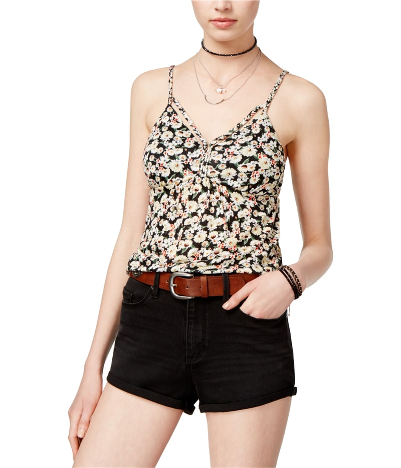 American Rag Womens Printed Knit Blouse