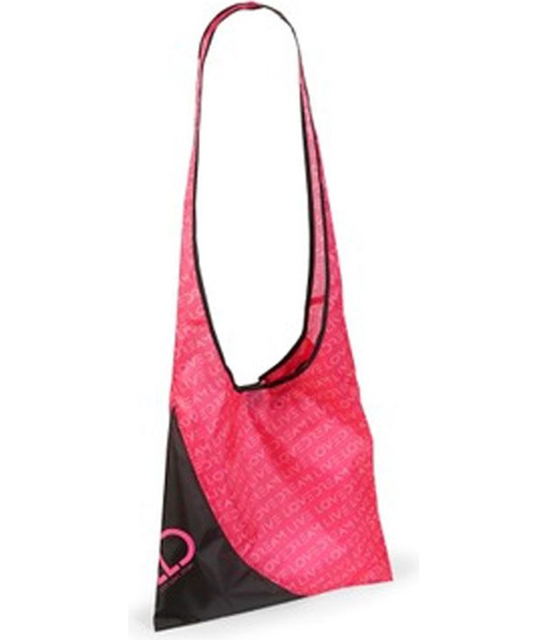 Aeropostale Womens Heart Pouch Hobo Messenger Bag in Pink