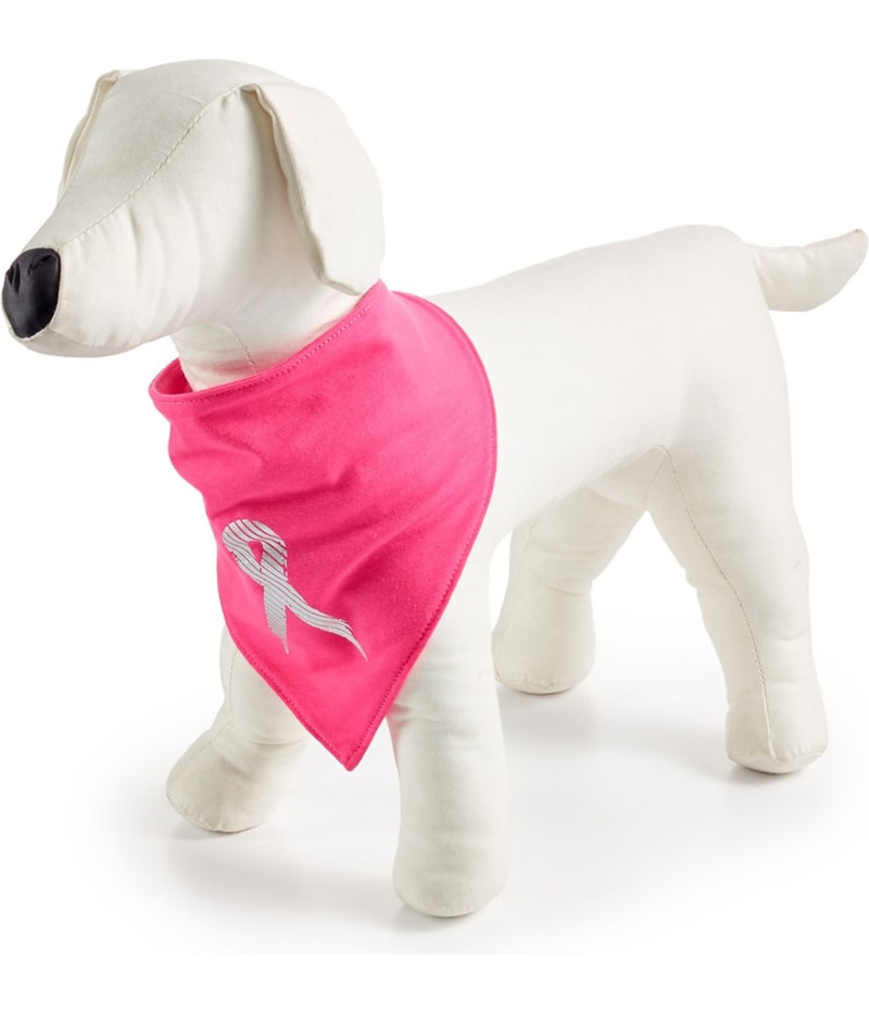 Ideology Unisex Breast Cancer Ribbon Bandana Scarf Wrap in Pink