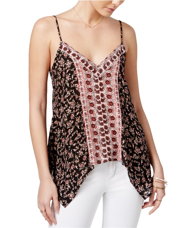 American Rag Womens Handkerchief Hem Knit Blouse