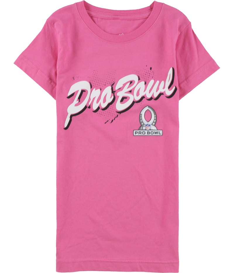NFL Girls Pro Bowl Graphic T-Shirt in Pink