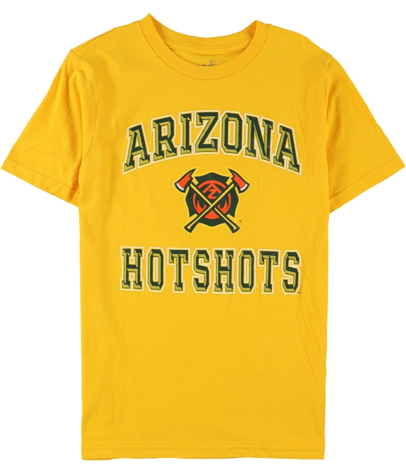 G-III Sports Boys Arizona Hotshots Graphic T-Shirt in Yellow