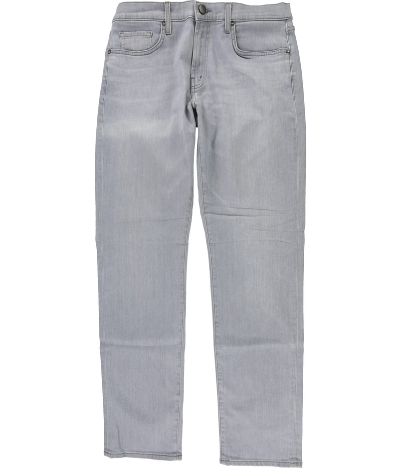 J Brand Mens Tyler Tapered Slim Jeans in Gray