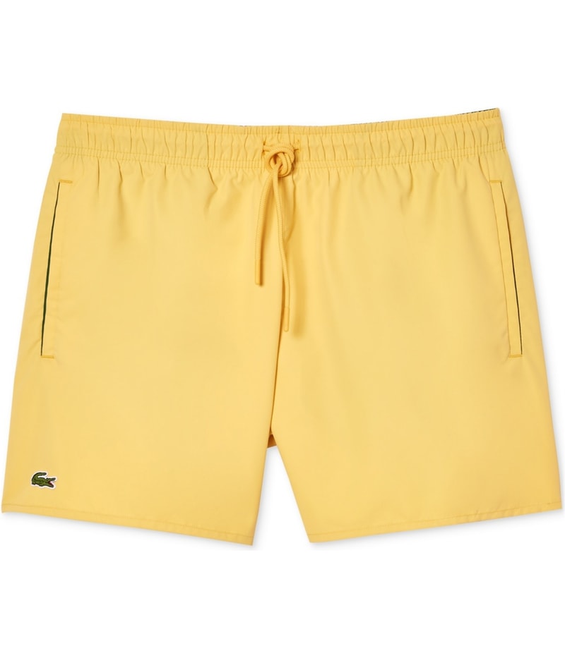 Lacoste Mens Quick-Dry Swim Bottom Trunks