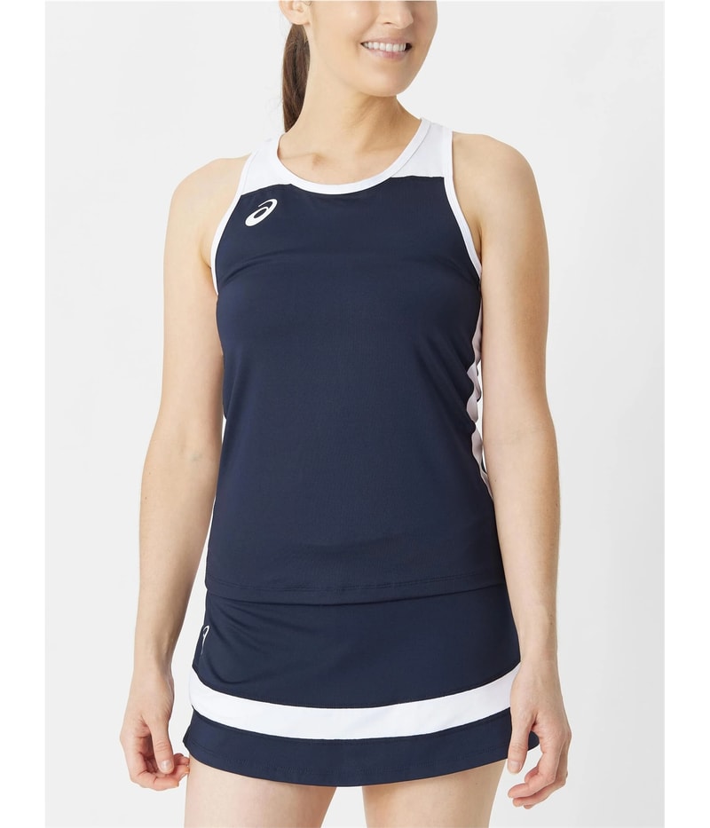 ASICS Womens Court Speed Tank Top in Blue