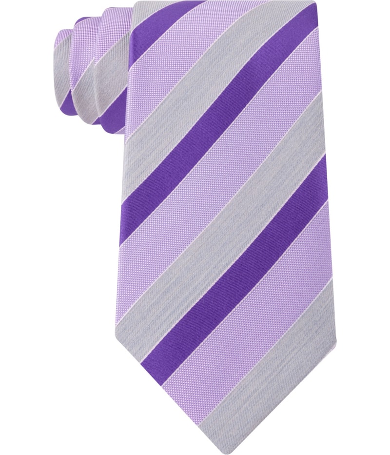 Geoffrey Beene Mens Stripe Of The Moment Self-tied Necktie