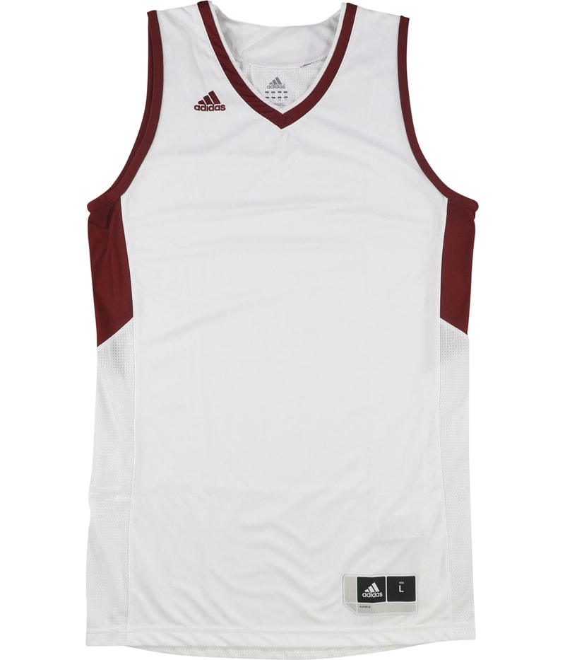 Adidas Mens Two Tone Jersey in White
