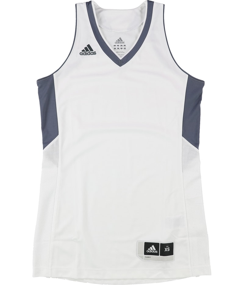Adidas Mens Two-Tone Jersey in White