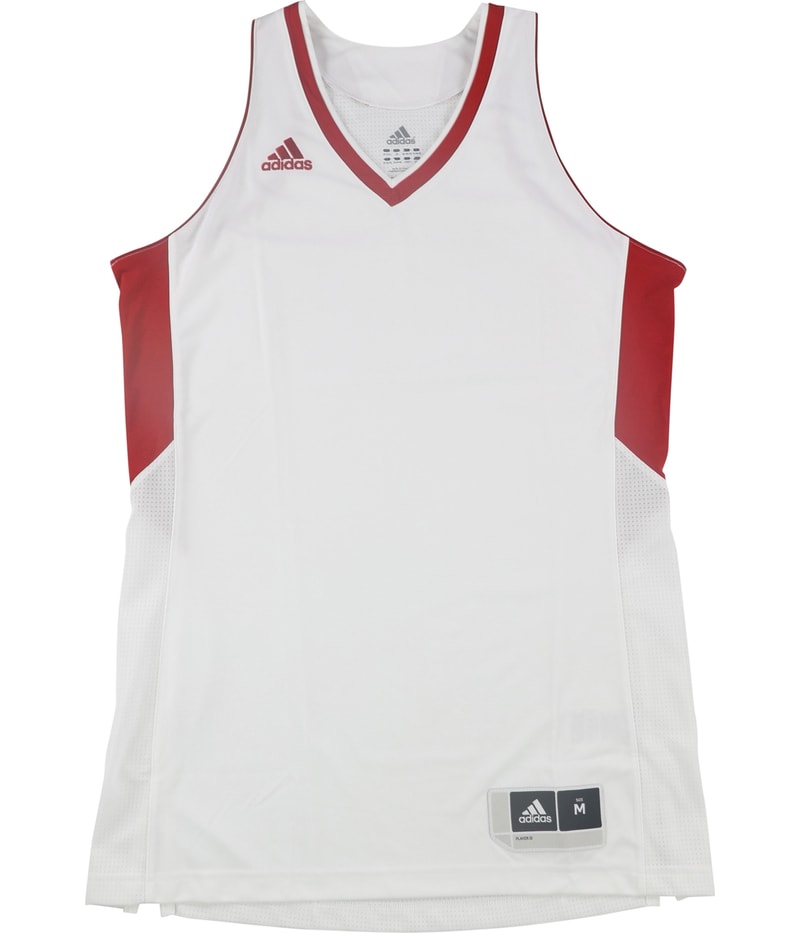 Adidas Mens Two-Tone Jersey in White