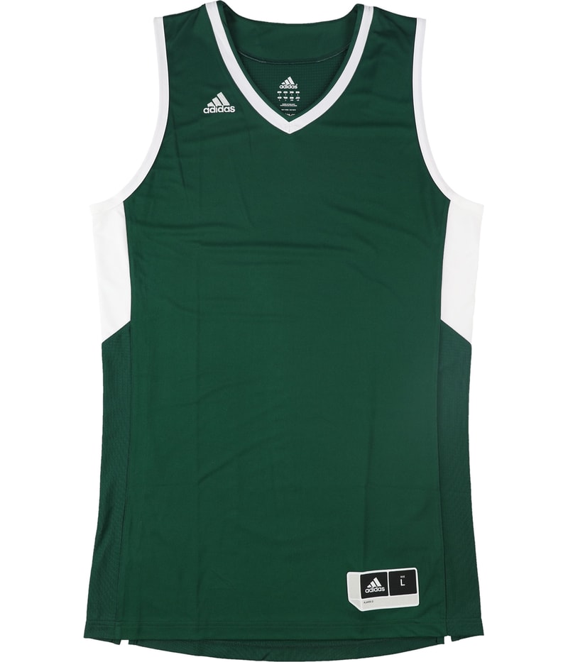 Adidas Mens Two Tone Jersey in Green