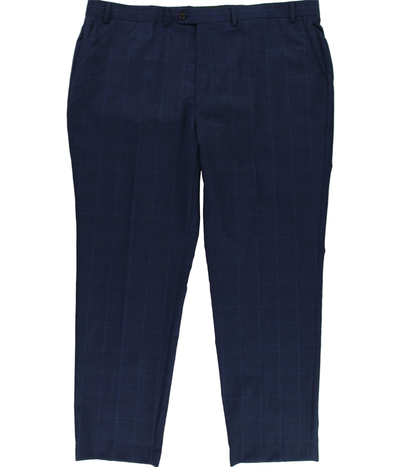 Ralph Lauren Mens Ultraflex Straight Leg Casual Pants in Navy
