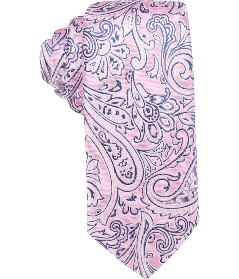 Countess Mara Mens Highland Self-tied Necktie in Pink