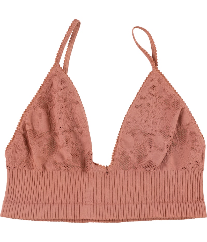 Free People Womens Feels Right Bralette in Rose
