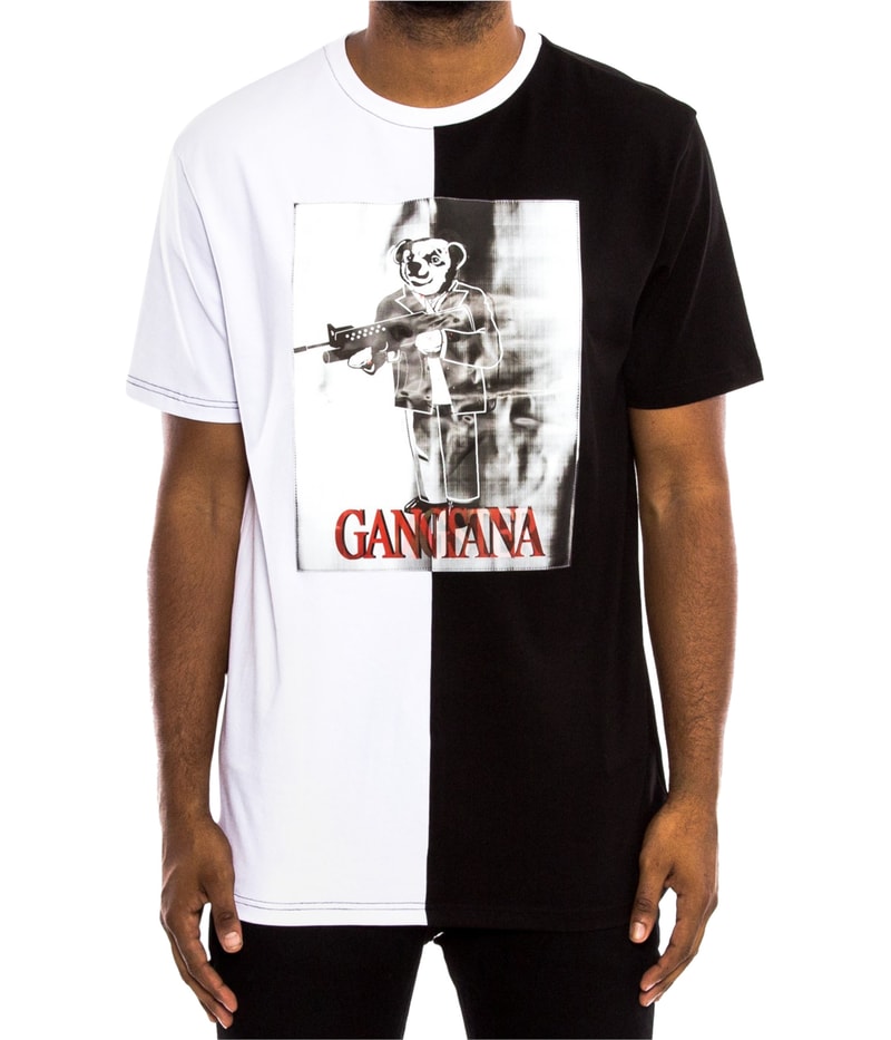 Hudson Mens Montana Graphic T-Shirt in Black