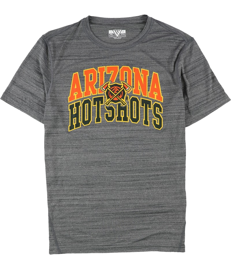 Level Wear Mens Arizona Hotshots Graphic T-Shirt in Gray