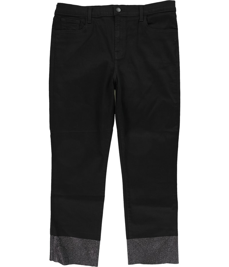 J Brand Womens Ruby Ci Bootcut Regular Jeans in Black