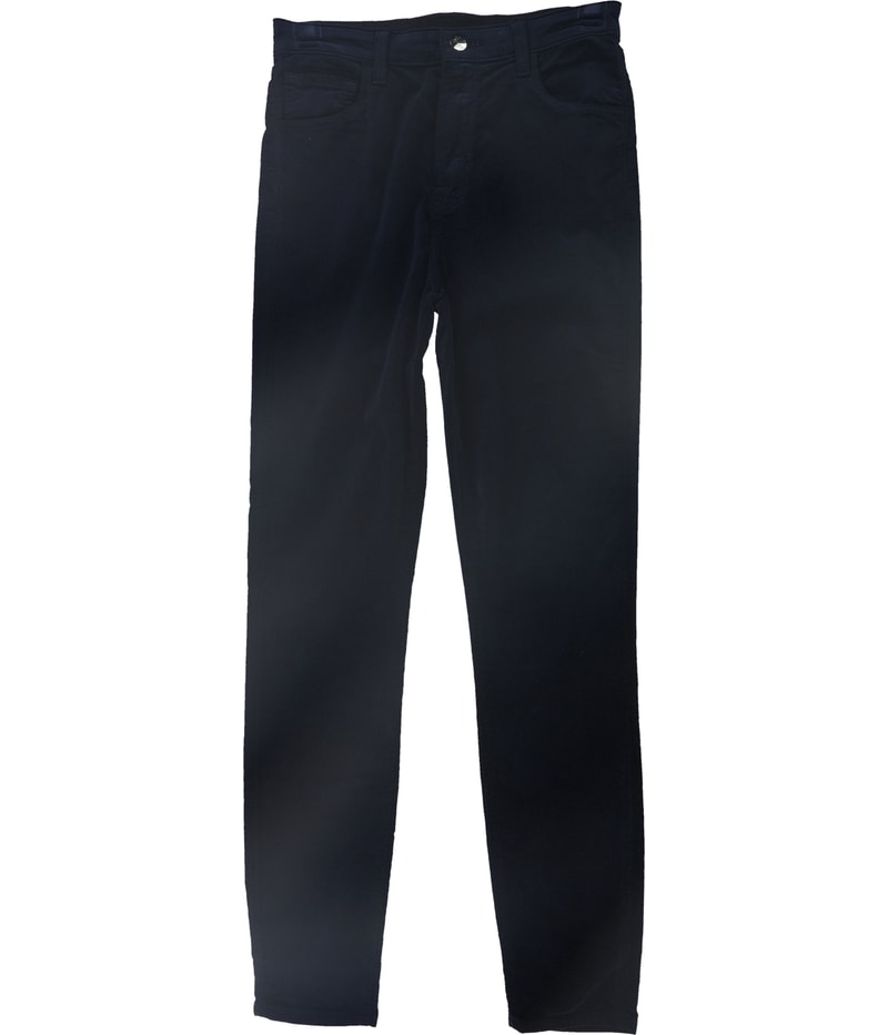 J Brand Womens Leenah Straight Leg Casual Pants in Blue