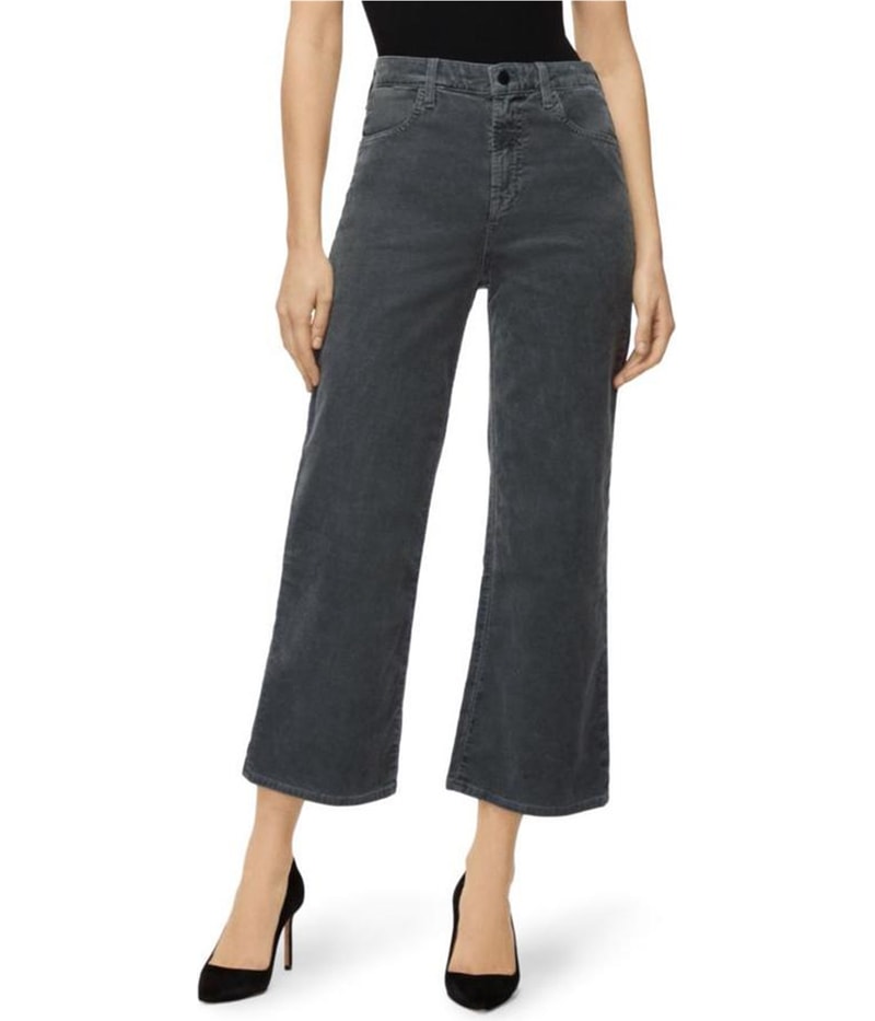 J Brand Womens Joan Straight Leg Casual Pants in Gray