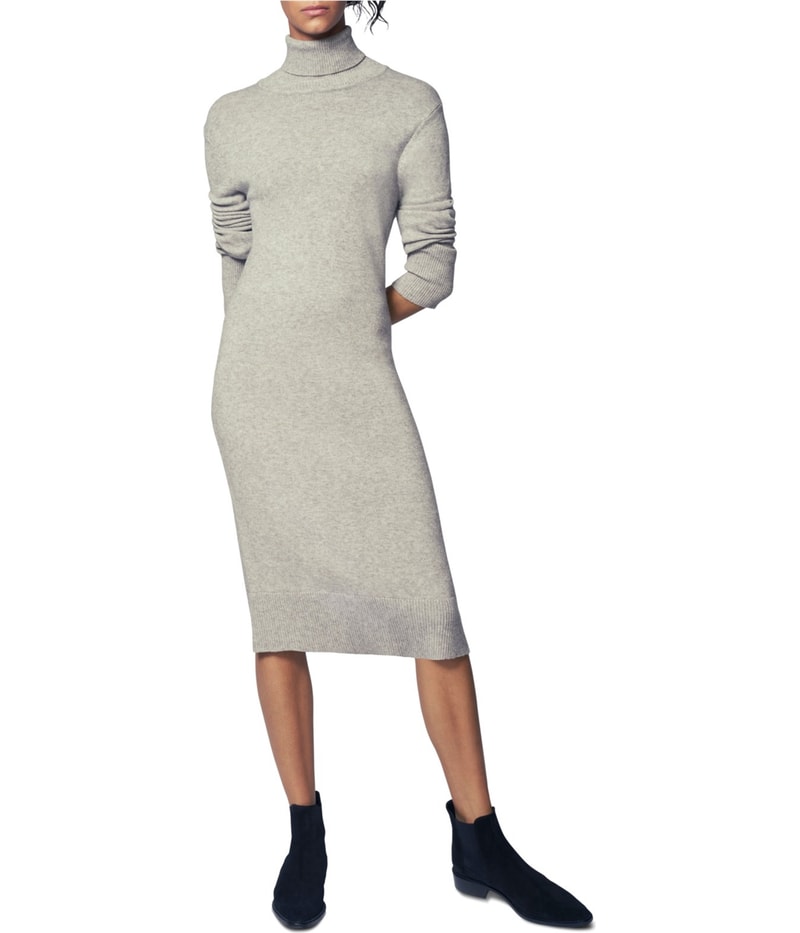 b New York Womens Solid Sweater Dress