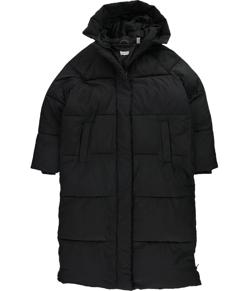 Levi’s Womens Solid Puffer Jacket in Black