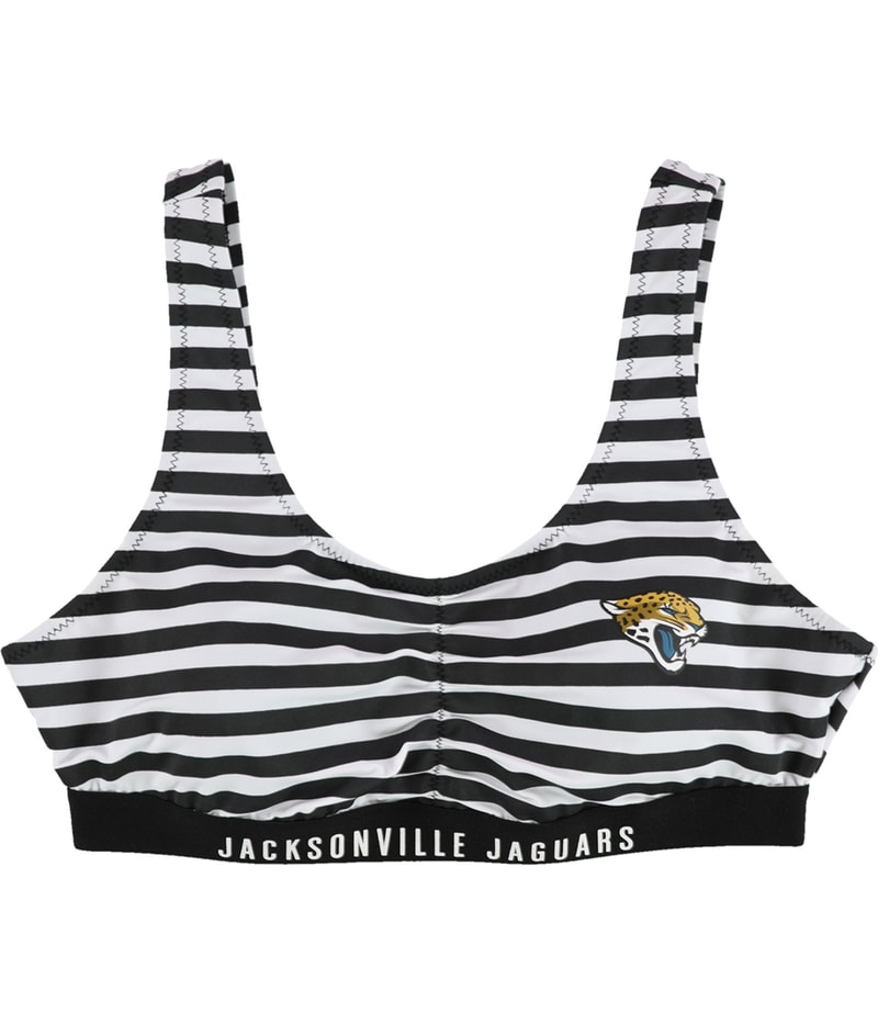 G-III Sports Womens Jacksonville Jaguars Bikini Swim Top