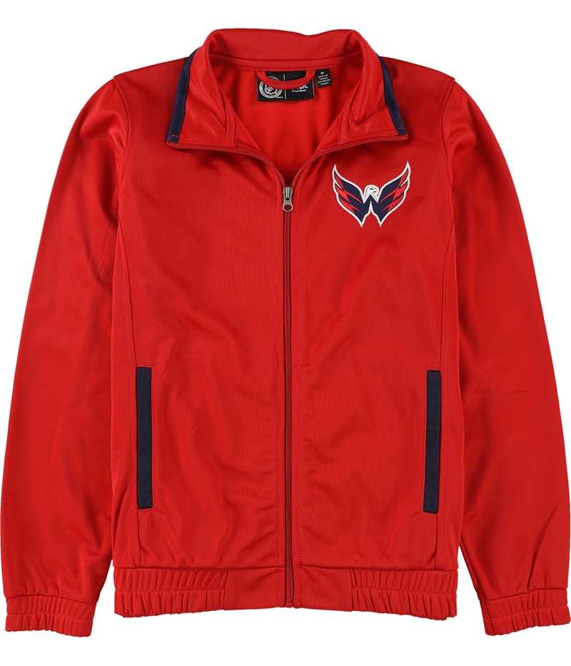 G-III Sports Womens Washington Capitals Sweatshirt in Red