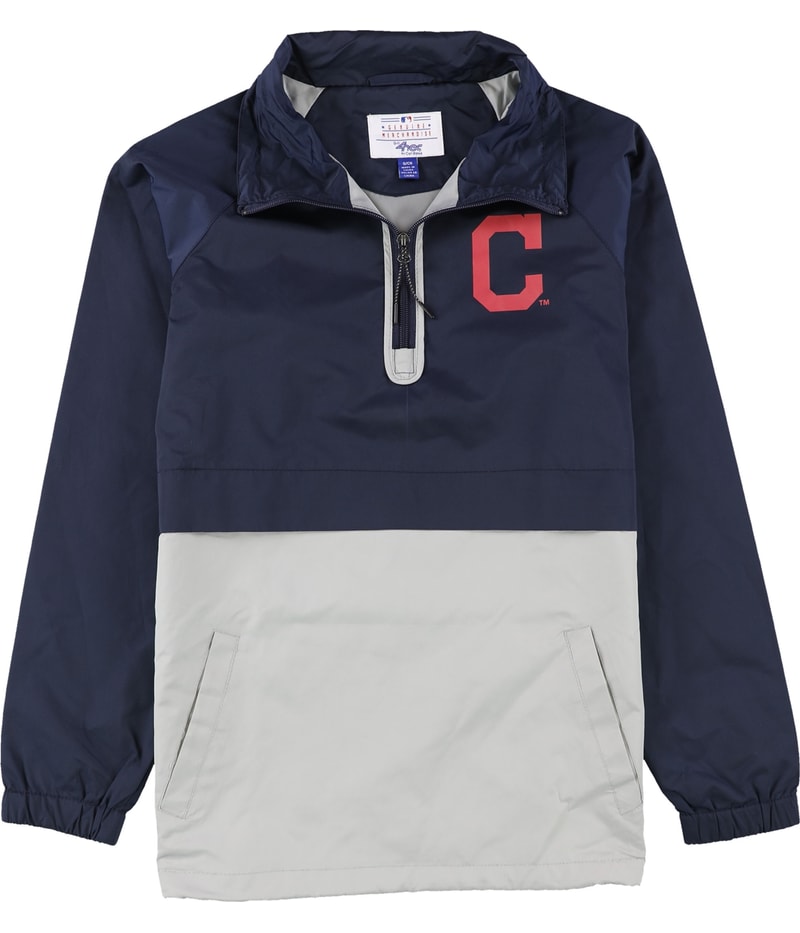 G-III Sports Womens Cleveland Indians Jacket in Blue