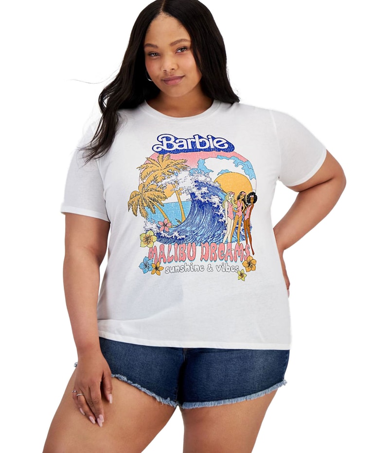 Love Tribe Womens Malibu Dream Graphic T-Shirt