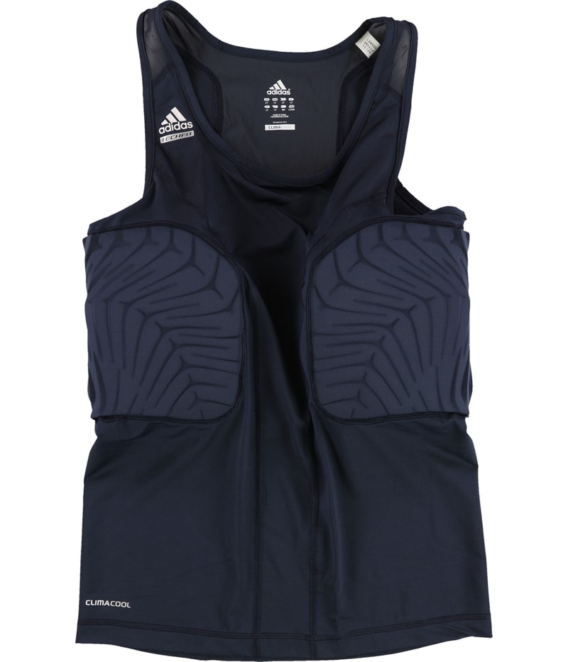 Adidas Mens Compression System Tank Top in Blue