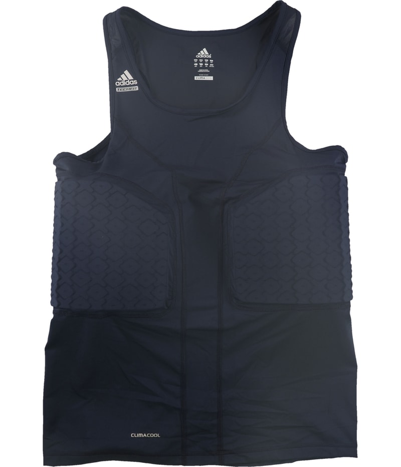 Adidas Mens Compression System Tank Top in Blue