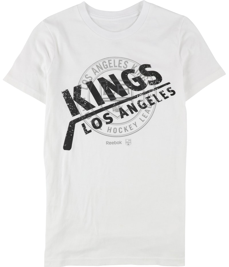 Reebok Girls Stick Winning Team Graphic T-Shirt in White