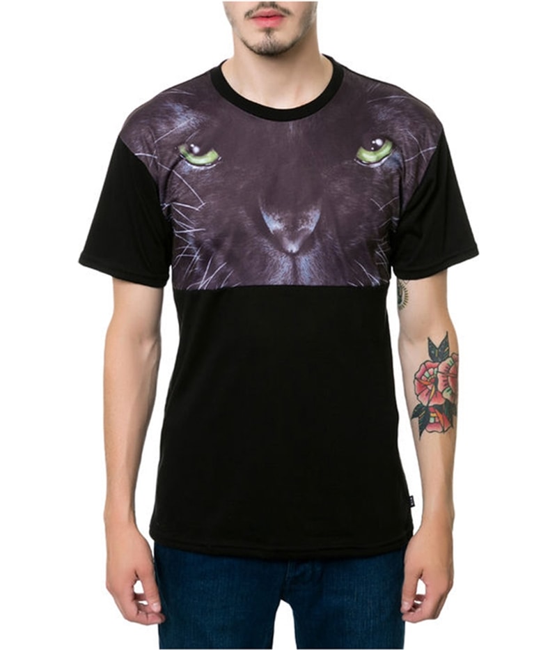 ROOK Mens The Zone Graphic T-Shirt in Black