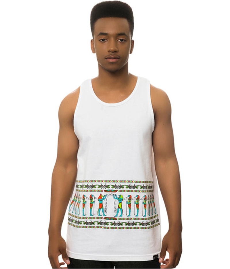 ROOK Mens The Foundation Tank Top in White