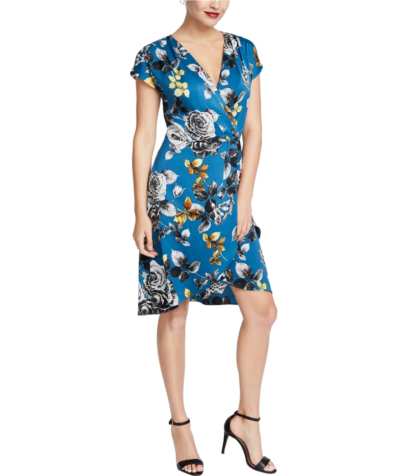 Rachel Roy Womens Pierce High-Low Dress in Blue