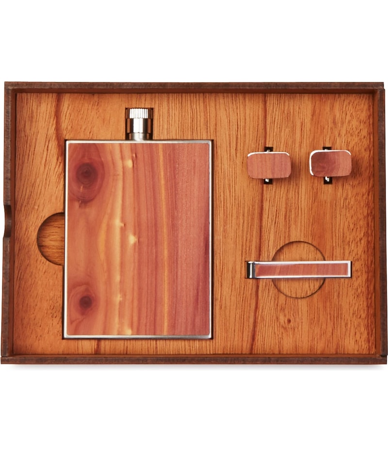 Woodchuck Unisex-Adult The Roosevelt Gift Drinking Flask in Brown